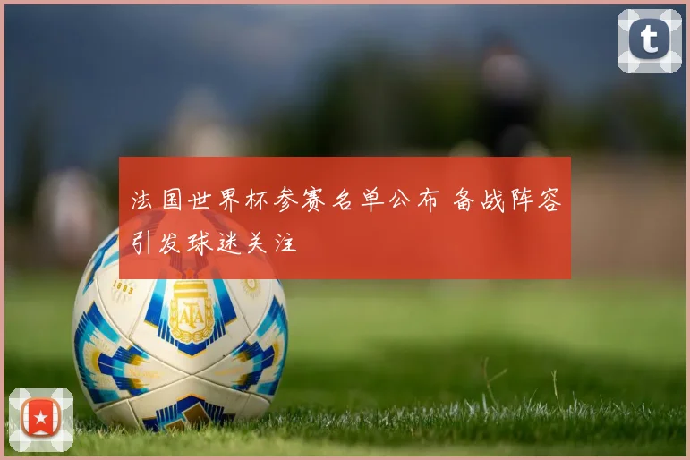 法国世界杯参赛名单公布 备战阵容引发球迷关注